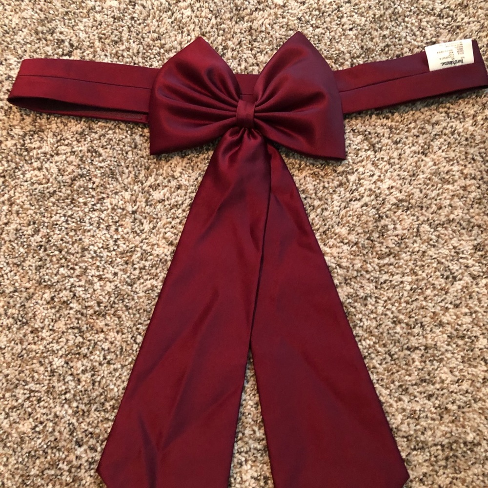 David bridal flower girl sash